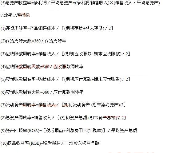 2014年銀行從業(yè)資格考試<風(fēng)險管理>常用公式3