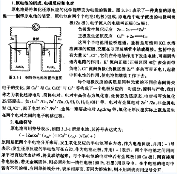 2015年電氣工程師基礎(chǔ)知識(shí)：原電池